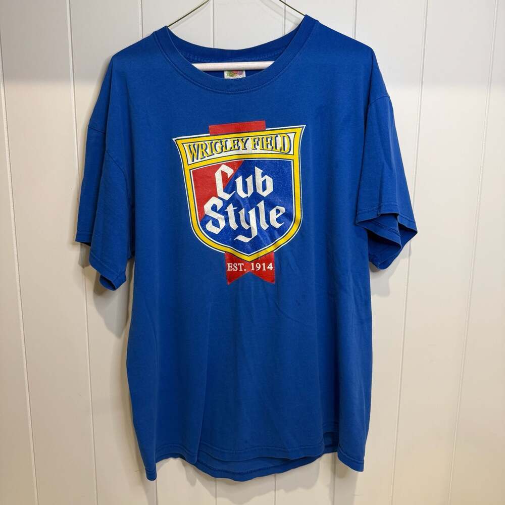 Chicago Cubs Wrigley Field Cub Style T-Shirt